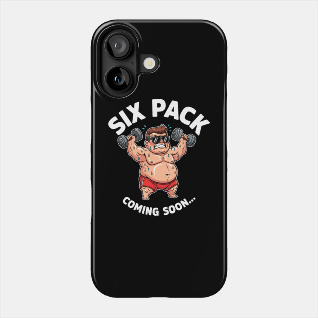 Six Pack Coming Soon Phone Case by enrynz