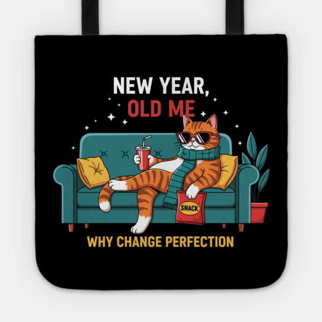 New Year Old Me Tote by enrynz