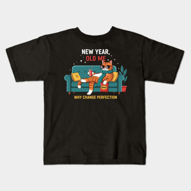 New Year Old Me Kids T-Shirt by enrynz