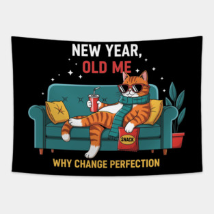 New Year Old Me Tapestry