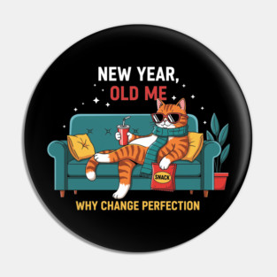 New Year Old Me Pin