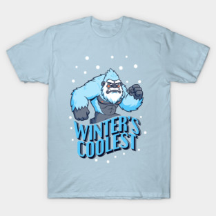 Winter's Coolest Yeti Beast! T-Shirt