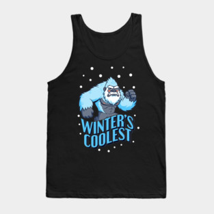 Winter's Coolest Yeti Beast! Tank Top