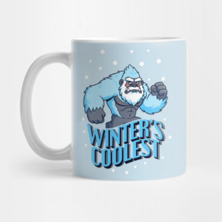 Winter's Coolest Yeti Beast! Mug
