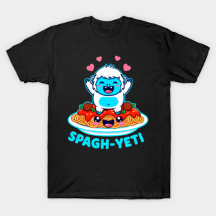 Spagh-Yeti Pun T-Shirt
