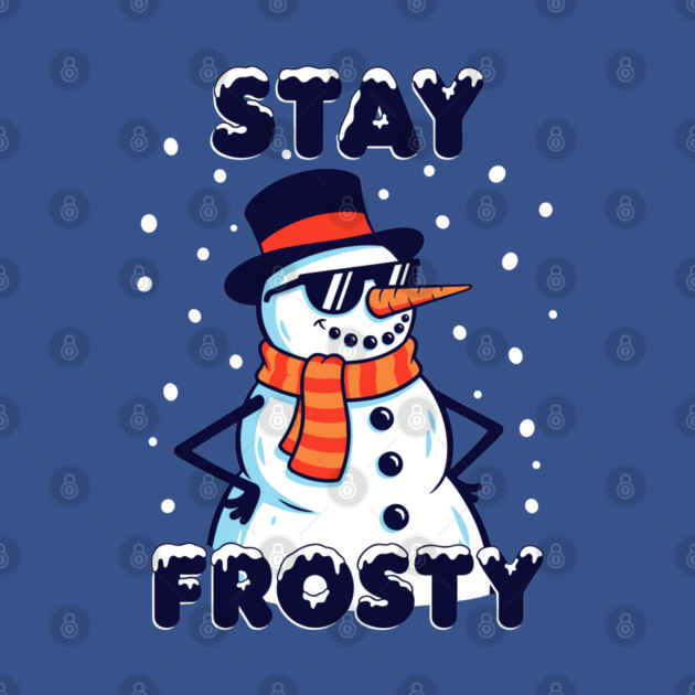 Stay Frosty Snowman Rocking Shades by enrynz