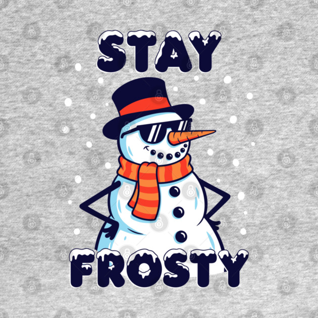 Stay Frosty Snowman Rocking Shades by enrynz
