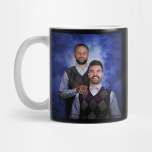 Pat Spencer & Steph Curry Basketball Step Brothers Mug