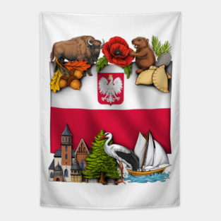 Poland Tapestry
