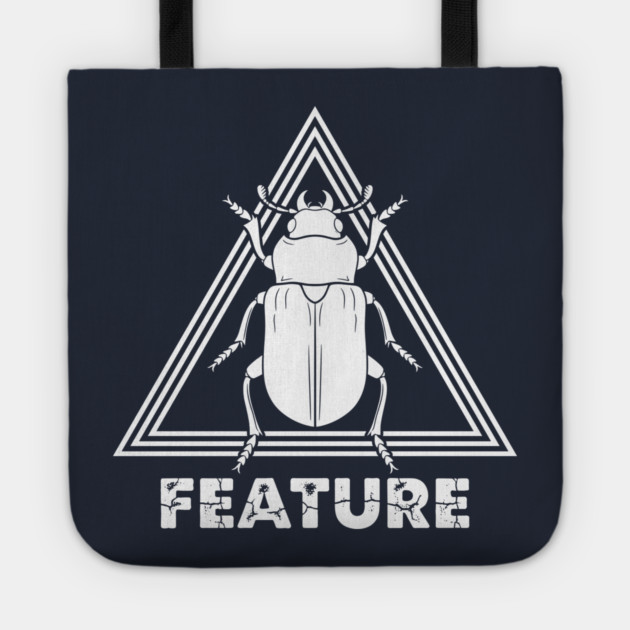 Beetle Feature Tote by enrynz