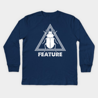 Beetle Feature Kids Long Sleeve T-Shirt