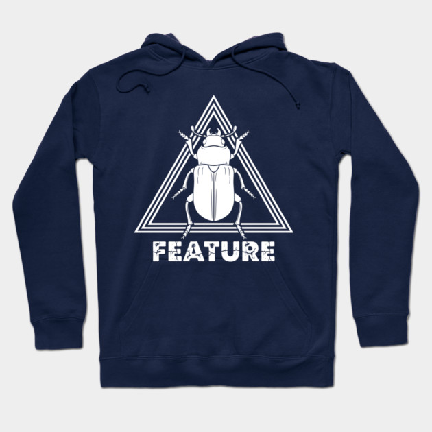 Beetle Feature Hoodie by enrynz