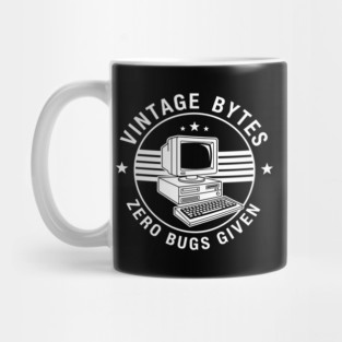 Vintage Bytes Zero Bugs Given Mug