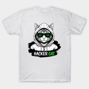 Hacker Cat T-Shirt