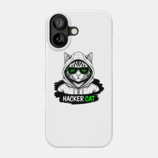 Hacker Cat Phone Case