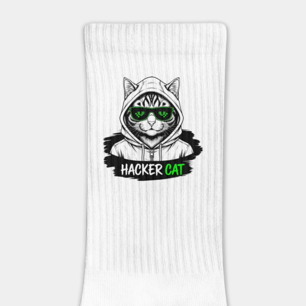 Hacker Cat by enrynz