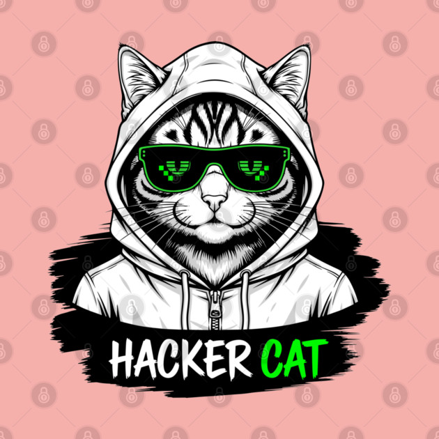 Hacker Cat by enrynz