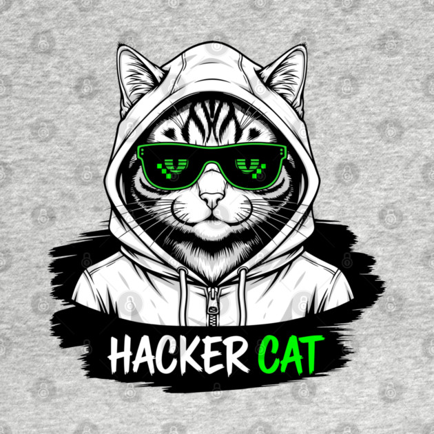 Hacker Cat by enrynz