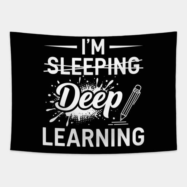Deep Learning Pun Tapestry by enrynz