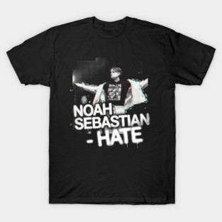 Noah Sebastian Bad Omens Rock Icon Art T-Shirt