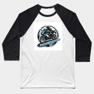 Rempit Berhemah channel logo Baseball T-Shirt