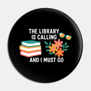 Book Worm Library Geek Reading Lover Pin