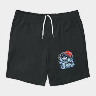 Frostbite Huskyzilla – Ice Husky Monster Design Shorts