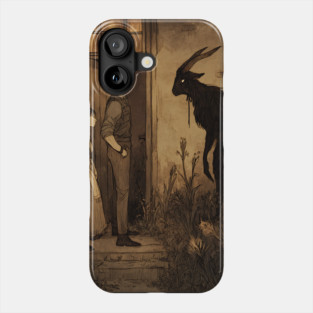 Rural Folk Horror Aesthetic Phone Case