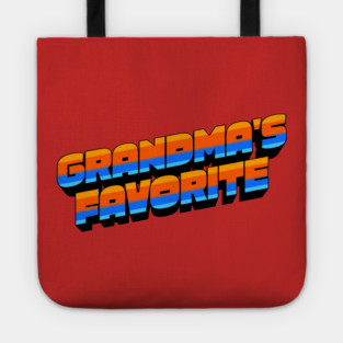 Retro Grandma's Favorite Tote