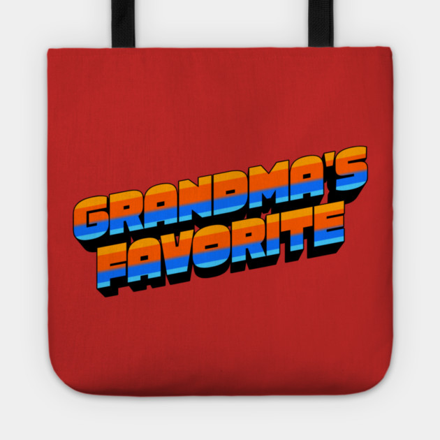 Retro Grandma's Favorite Tote by The WYLD Tribe