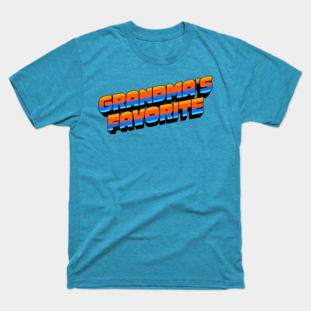 Retro Grandma's Favorite T-Shirt by The WYLD Tribe