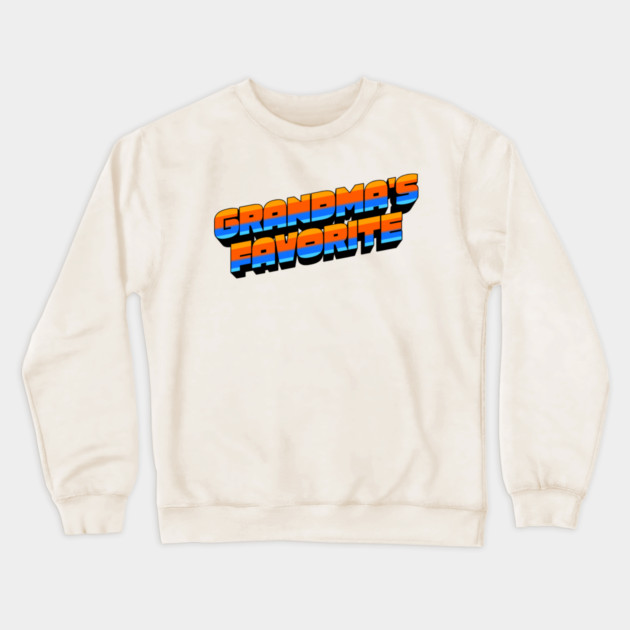 Retro Grandma's Favorite Crewneck Sweatshirt by The WYLD Tribe