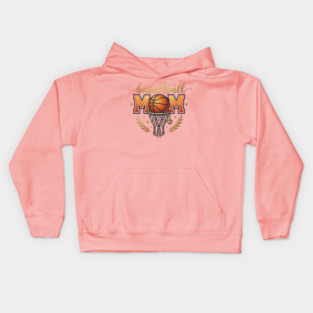 basketball mom Kids Hoodie