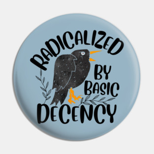 Radicalized By Basic Decency Pin