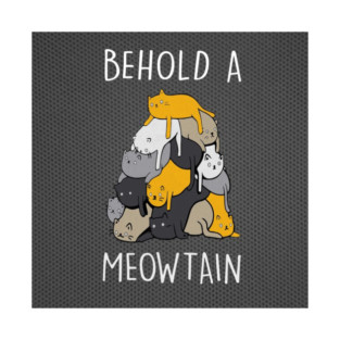 Behold a meowtain! T-Shirt