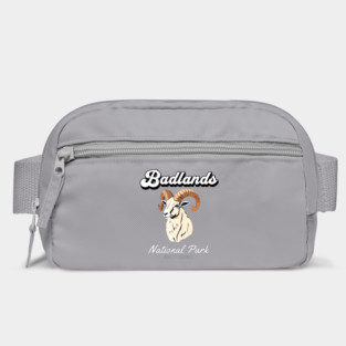 Badlands National Park, South Dakota Bighorn Sheep Hiking Camping Souvenir Bag