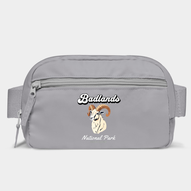 Badlands National Park, South Dakota Bighorn Sheep Hiking Camping Souvenir by Pixel Threads 