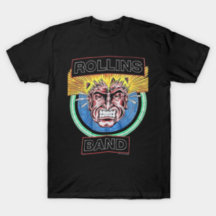 Energetic Head Bangers Rolling Band T-Shirt