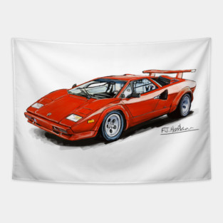 Countach Tapestry