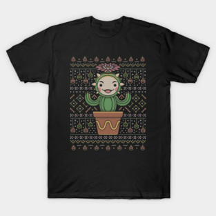 Lil Cactus Ugly Sweater T-Shirt