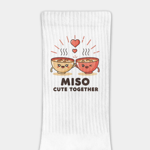 Miso Cute Together Kawaii Soup Bowls by Designed By Marty