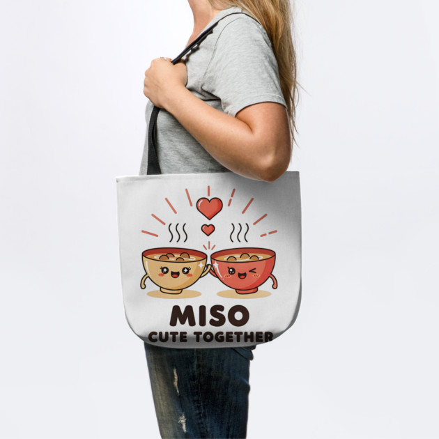Miso Cute Together Kawaii Soup Bowls by Designed By Marty