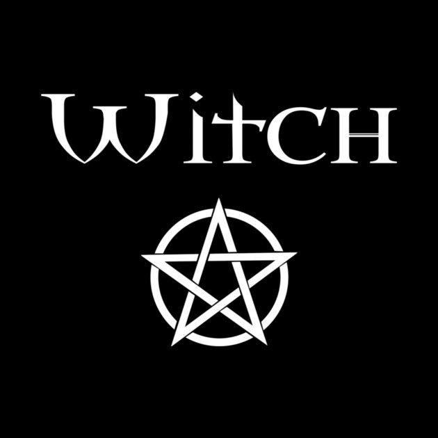 Witch with Pentacle Wiccan Pagan Cheeky Witch® by Cheeky Witch
