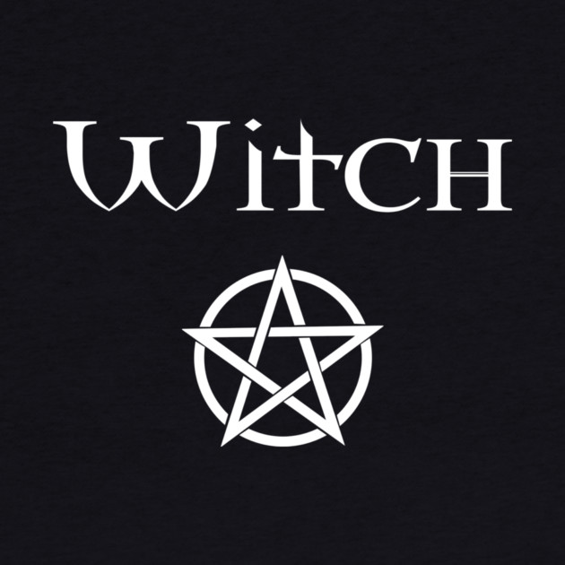 Witch with Pentacle Wiccan Pagan Cheeky Witch® by Cheeky Witch