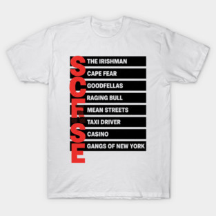 Filmmaking Legend - Scorsese T-Shirt