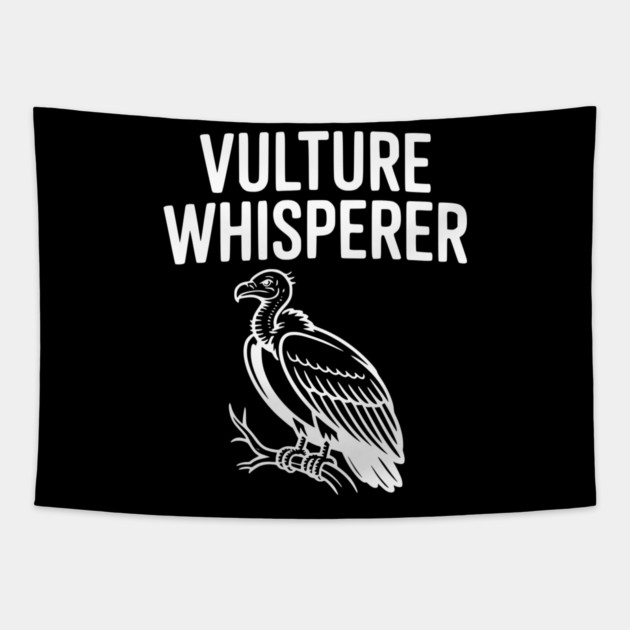 Vulture Whisperer Tapestry by Frank Ring