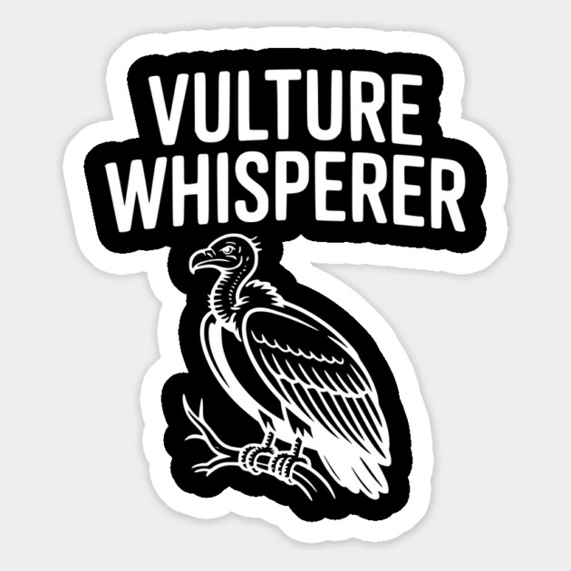 Vulture Whisperer Magnet by Frank Ring