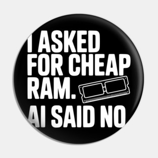 I Asked for Cheap RAM. AI Said No. Pin