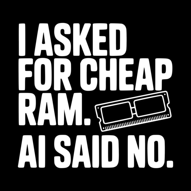 I Asked for Cheap RAM. AI Said No. by Frank Ring