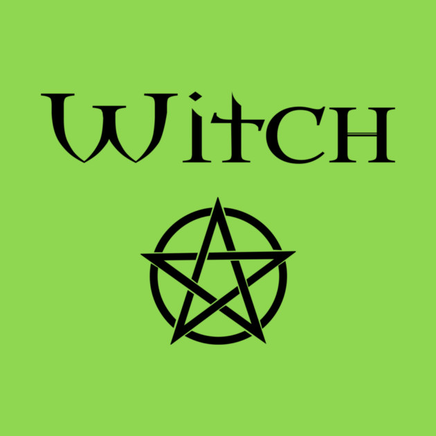 Witch with Pentacle Wiccan Pagan Cheeky Witch® by Cheeky Witch